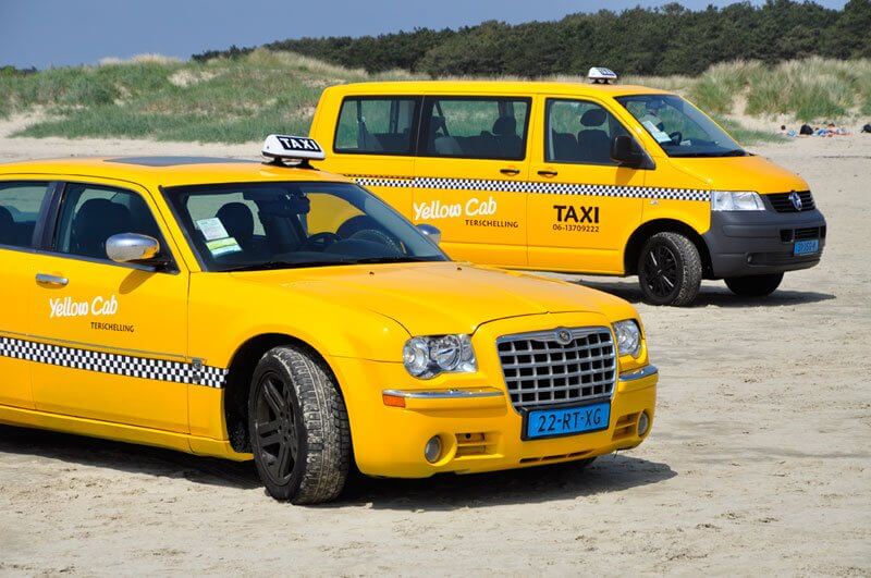 Taxi Yellow Cab Terschelling